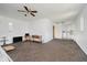 Living room featuring laundry area and natural light at 4232 Linden Ln, Anderson, IN 46011