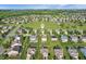 Neighborhood aerial showcasing the house location with marker, houses, and community at 5560 Goodwin St, Indianapolis, IN 46234