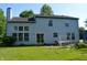 Backyard featuring a patio, well-maintained lawn, and ample space for outdoor enjoyment at 6056 Blackley Ct, Indianapolis, IN 46254