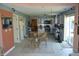 Open-concept living space with a view of the kitchen, perfect for Gathering gatherings at 6056 Blackley Ct, Indianapolis, IN 46254