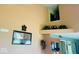 Wall decor inside a home with a wall hanging at 6056 Blackley Ct, Indianapolis, IN 46254