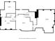 Layout of basement floor plan with utility room, walk in closet and storage spaces at 6220 Spring Mill Rd, Indianapolis, IN 46260