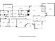 Detailed floor plan showcasing the layout of the main floor, including the primary bedroom and living spaces at 6220 Spring Mill Rd, Indianapolis, IN 46260