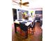 Spacious kitchen with granite island, stainless steel appliances, and tile flooring at 8357 Harrison Dr, Lawrence, IN 46226