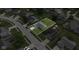 Aerial view of a well-maintained home showcasing the property and surrounding neighborhood at 905 Congressional Way, Shelbyville, IN 46176