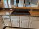 Spacious kitchen counter with granite countertops and white cabinetry at 9650 Copley Dr, Carmel, IN 46290