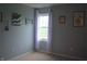 This bedroom boasts a large window, neutral paint and soft carpet at 1029 Bridgeport Dr, Westfield, IN 46074