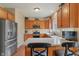 Well-appointed kitchen featuring stainless steel appliances and ample counter space at 1029 Bridgeport Dr, Westfield, IN 46074