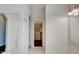 Bathroom featuring tiled shower, modern fixtures, and ample storage space at 11521 Willow Bend Dr, Zionsville, IN 46077