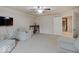 Bedroom featuring neutral carpet and two lounge chairs at 11521 Willow Bend Dr, Zionsville, IN 46077
