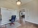 Bedroom featuring a Murphy bed and desk for a flexible living space at 11521 Willow Bend Dr, Zionsville, IN 46077