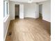 Large main bedroom with hardwood floors, a walk-in closet, and lots of natural light at 1464 Scarlett Ct, Franklin, IN 46131