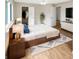 Serene main bedroom with ample space, a closet, a ceiling fan, and modern decor at 1464 Scarlett Ct, Franklin, IN 46131