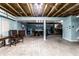 Large unfinished basement space offering potential for a recreation or entertainment area at 16126 Etna Green, Westfield, IN 46074