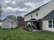 A quaint backyard with a patio, gazebo, shed and playset at 1713 Williamsburg Cir, Franklin, IN 46131