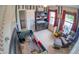 This Bedroom features a crib, comfortable chair, changing table and baseball themed wall decor at 1713 Williamsburg Cir, Franklin, IN 46131