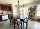 Charming eat-in kitchen with views of the pond at 199 Fountain Lake S Dr, Shelbyville, IN 46176
