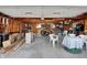 Spacious two-car garage with ample storage space and potential for a workshop area at 2110 Fisher Ave, Speedway, IN 46224
