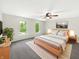 Serene bedroom with a comfortable bed, soft lighting, and a soothing ambiance for relaxation at 2116 Orchid Bloom Dr, Indianapolis, IN 46231