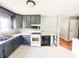Well-equipped kitchen with modern appliances and updated cabinetry at 2419 Tamarack Pl, Anderson, IN 46011