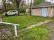 Backyard with potential for a garden, shed, and off street parking at 2624 E 17Th St, Indianapolis, IN 46218