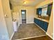 Updated kitchen with new cabinets, stainless steel sink, and modern countertops at 2624 E 17Th St, Indianapolis, IN 46218