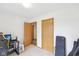 Simple bedroom with guitar cases at 3020 E 400 S, Lebanon, IN 46052