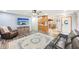Open-concept living area with a partial view of the kitchen and dining area for seamless living at 3020 E 400 S, Lebanon, IN 46052