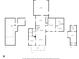 Detailed floor plan showcasing the layout of the basement, main floor, and upper level at 353 S Indiana St, Danville, IN 46122