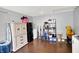 Spacious laundry area with ample storage and room for appliances at 356 Daugherty St, Columbus, IN 47201