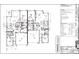 Detailed floor plan illustrating the layout of the first floor, including bedrooms, bathrooms, and kitchen at 3866 Holly Brook Dr, Westfield, IN 46062