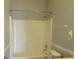 Full bathroom with shower and tub combination at 3908 Roundwood Dr, Indianapolis, IN 46235