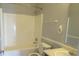 Full bathroom with standard fixtures at 3908 Roundwood Dr, Indianapolis, IN 46235