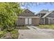 Spacious backyard featuring a concrete slab, perfect for parking or outdoor activities at 418 Harlan St, Indianapolis, IN 46201