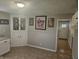 Traditional eat-in kitchen with built-in cabinet and tile flooring at 705 S 450 E, Franklin, IN 46131