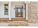 Close up of the home's front entrance at 720 Willow Pointe North Dr, Plainfield, IN 46168