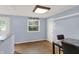 A bright dining area offering great light, plenty of space, and hard wood floors at 7915 Broadview Dr, Indianapolis, IN 46227