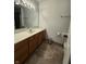 Bathroom with modern sink and vanity at 9535 Longwell Dr, Indianapolis, IN 46240