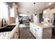 View of the kitchen island with view to the living area at 12093 Ashland Dr, Fishers, IN 46037