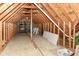 Spacious attic area, ready for storage or could be repurposed to other needs; ready for your finishing touches at 13017 Water Ridge Dr, McCordsville, IN 46055