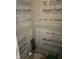 An image shows new cement boards in bathroom walls, prepped for tiling and renovation at 1546 Wade St, Indianapolis, IN 46203