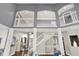 Elegant architectural details frame an amazing view of the front entrance at 16316 Brookhollow Dr, Westfield, IN 46074
