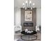 Modern fireplace design with decorative lighting and neutral paint colors at 17339 Newton Main St, Westfield, IN 46074