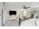 Bedroom with an ensuite bathroom featuring a closet at 18763 Abigail Cir, Westfield, IN 46062