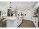 Spacious kitchen with a large island, stainless steel appliances, and abundant cabinet space for modern living at 18763 Abigail Cir, Westfield, IN 46062