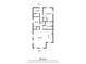 Detailed floor plan showcasing the layout and dimensions of the home's rooms at 334 E Pennsylvania St, Shelbyville, IN 46176
