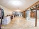 Unfinished basement space offering potential for storage or customization at 3538 Whalen Ave, Indianapolis, IN 46227