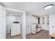 Finished basement with an adjacent laundry room and a play area at 4641 Ralston Ave, Indianapolis, IN 46205