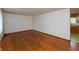 Spacious living room featuring hardwood floors and ample natural light at 6498 N County Road 475 E, Pittsboro, IN 46167