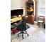 Home office with dual monitors and rolling chair at 994 Young'S Creek Dr, Franklin, IN 46131